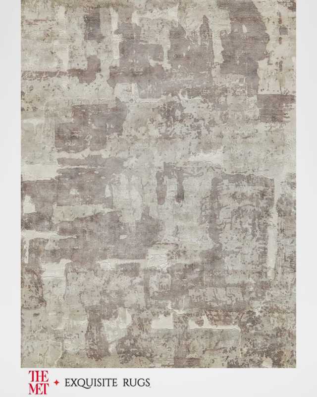 Papyrus Hand-Loomed Beige Rug, 6' x 9'